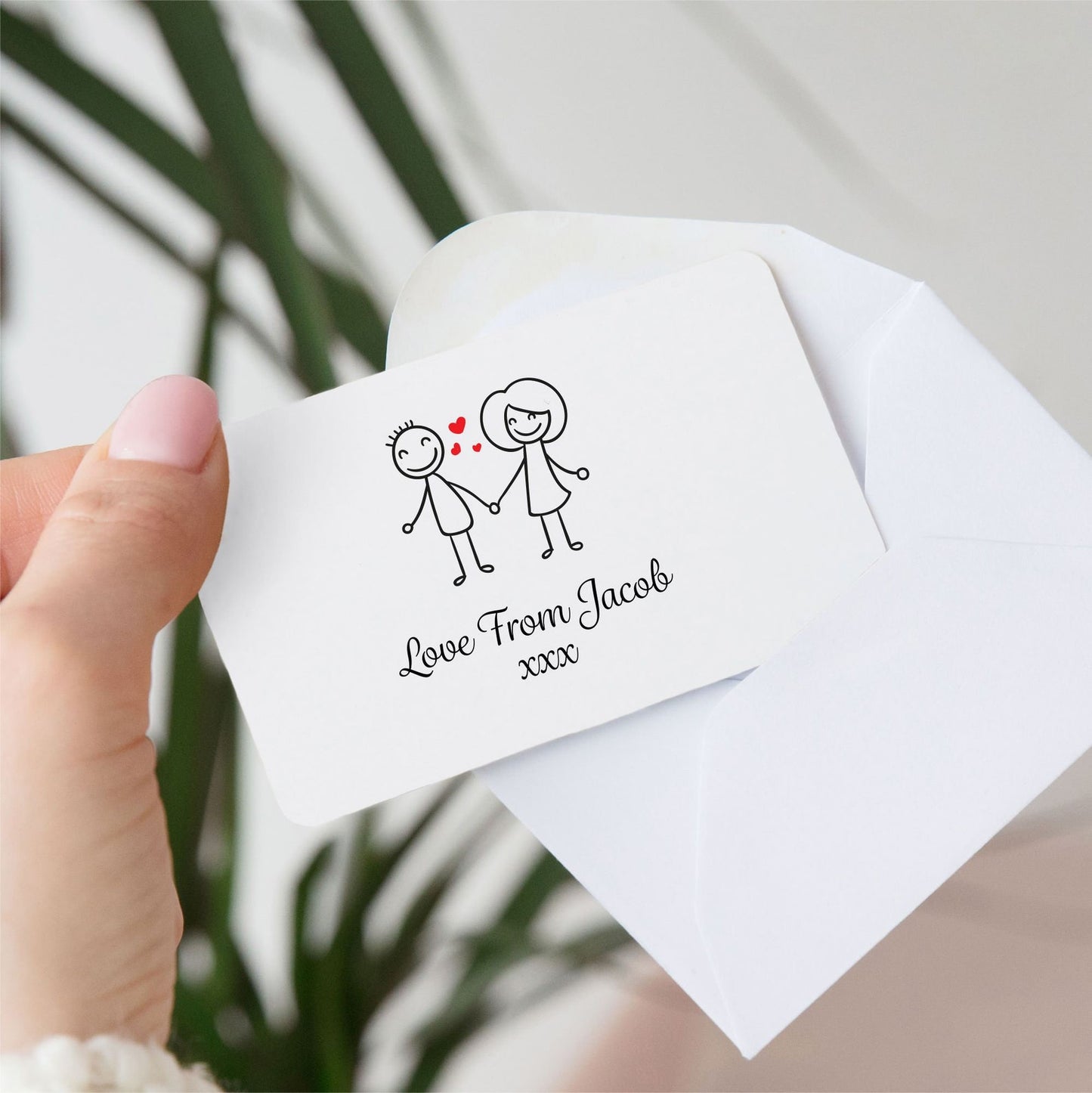 Personalised Day My Life Changed Date Double-Sided Wallet Card