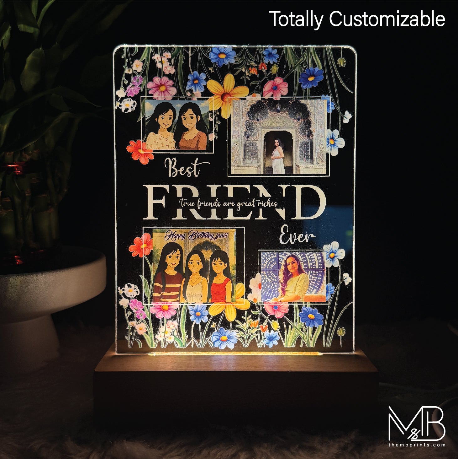 Best Friend Forever lamp