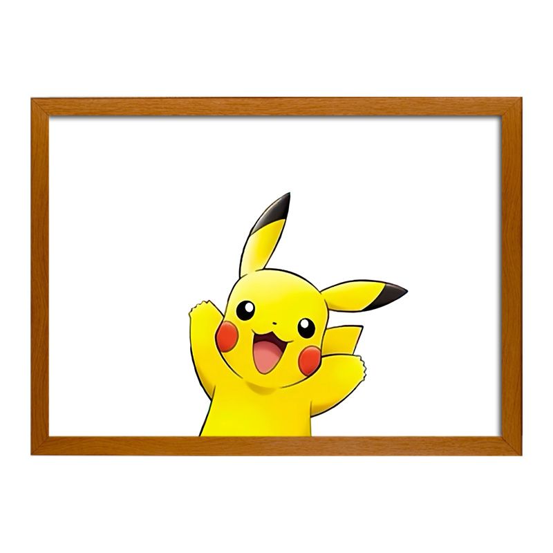 Pikachu Pokémon Collection Light Painting Lamp Night Light Artwork 4D Lamp