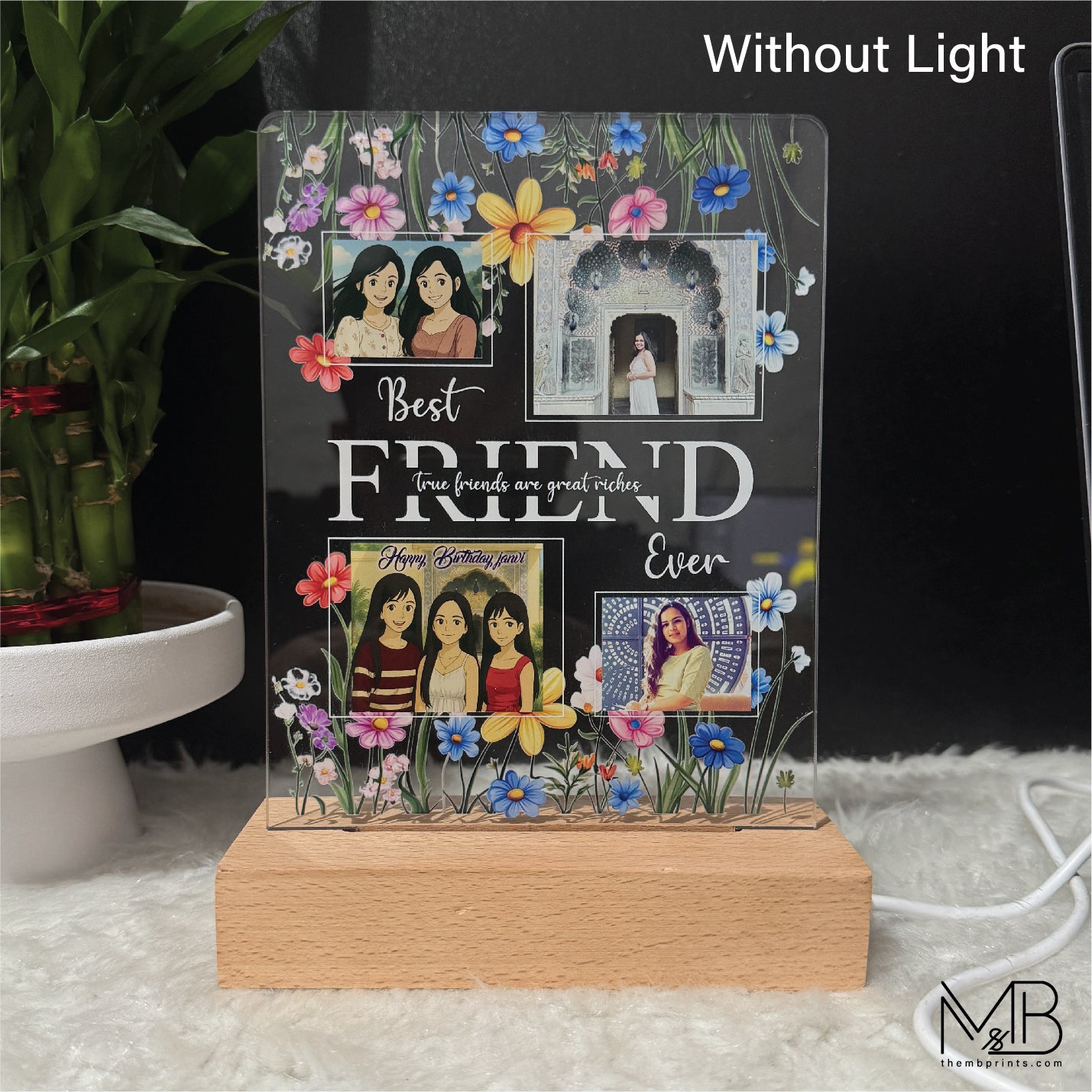 Best Friend Forever lamp