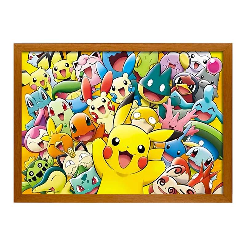 Pikachu Pokémon Collection Light Painting Lamp Night Light Artwork 4D Lamp