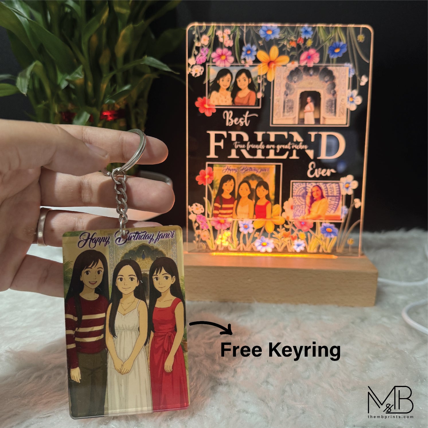 Best Friend Forever lamp