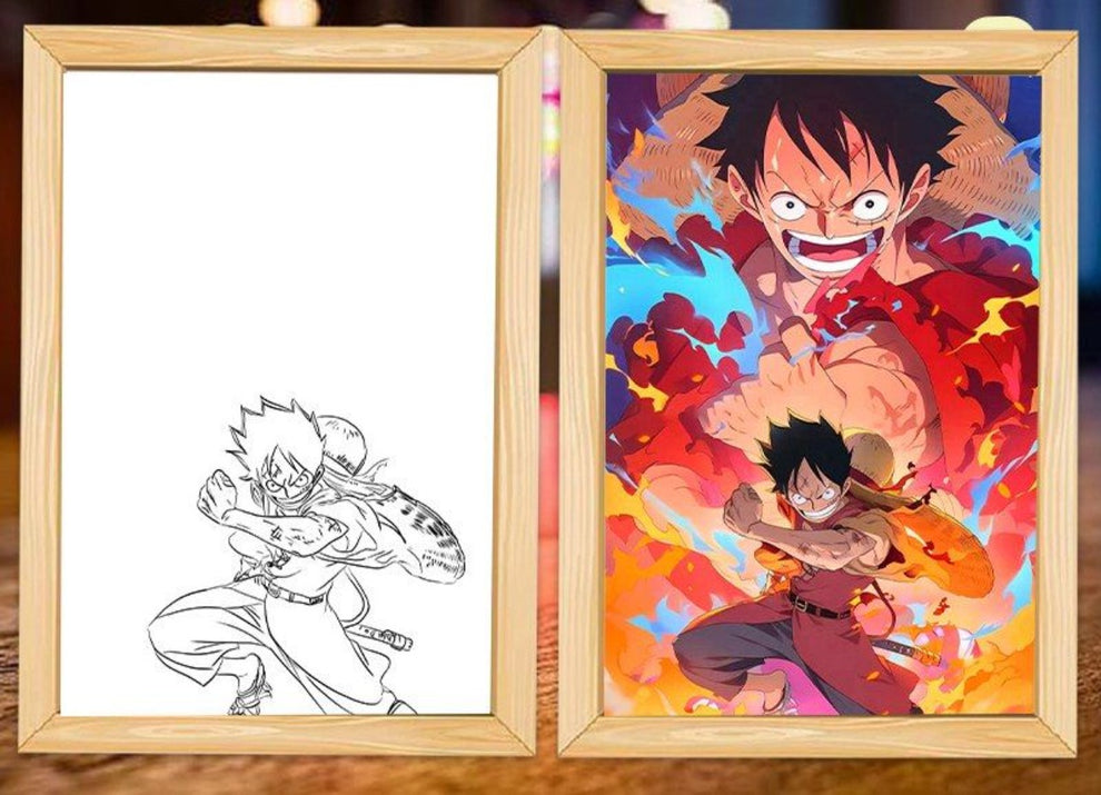 Luffy | 4d lamp