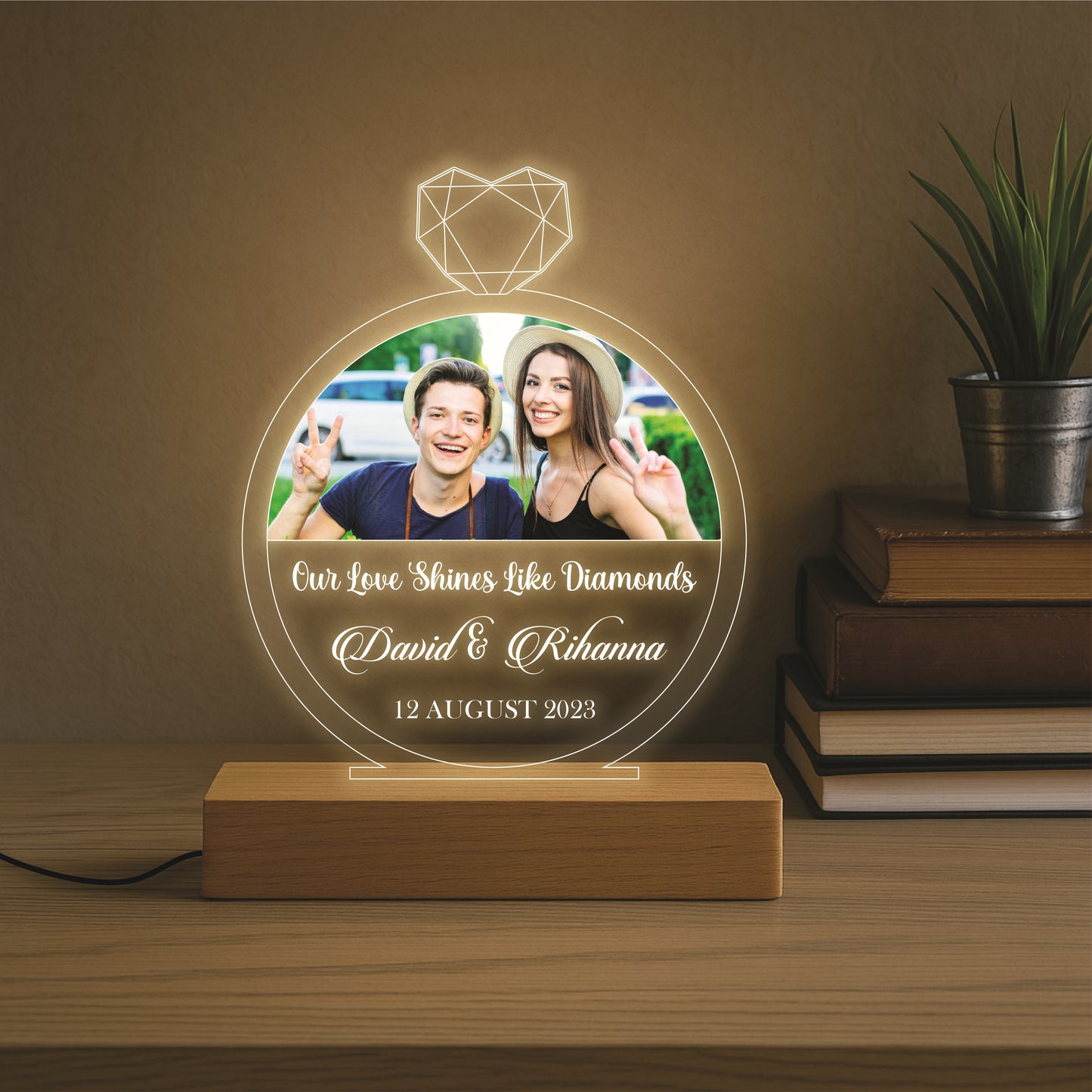 Custom Ring Lamp
