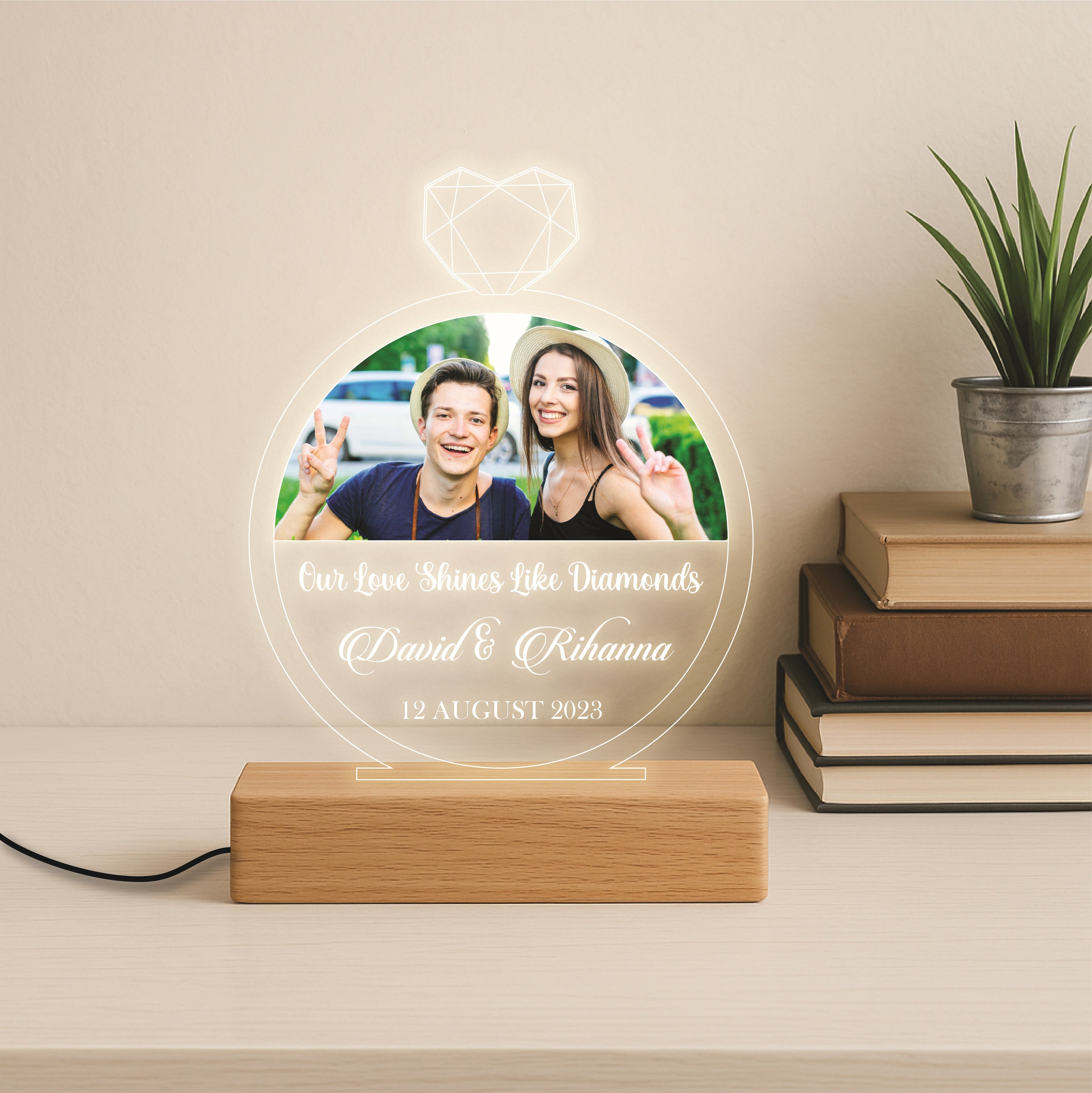 Custom Ring Lamp