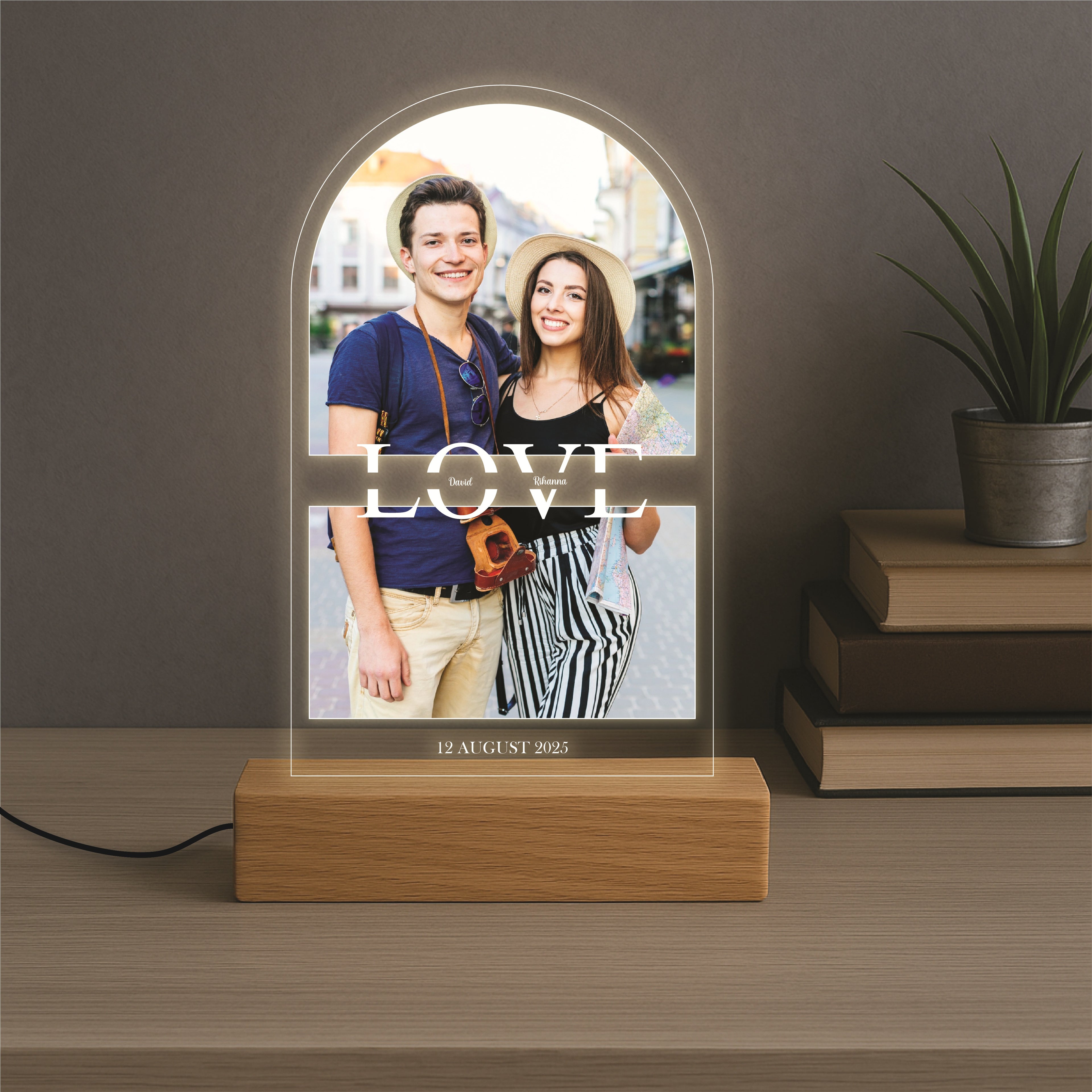 Love Lamp Photo Cut-out