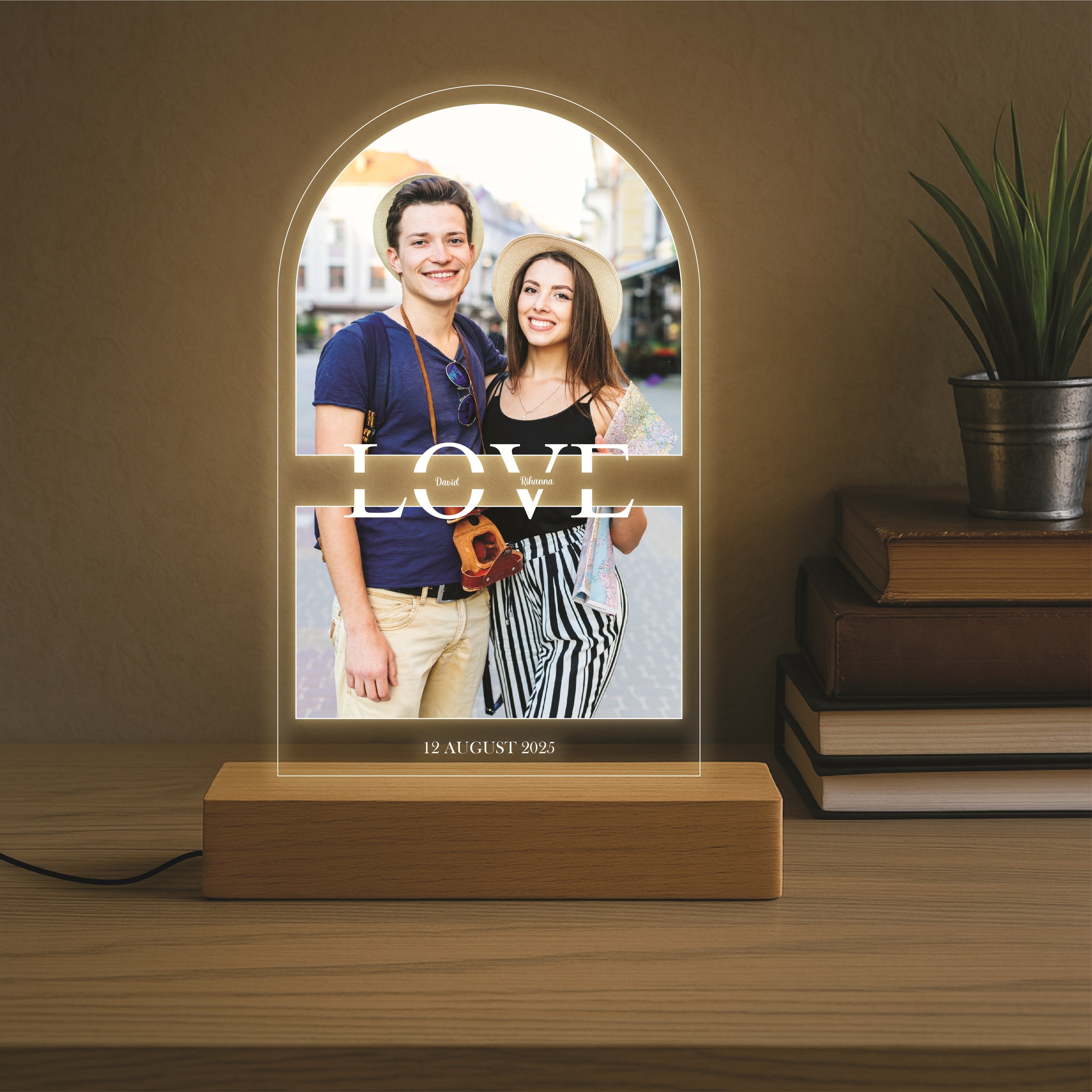 Love Lamp Photo Cut-out