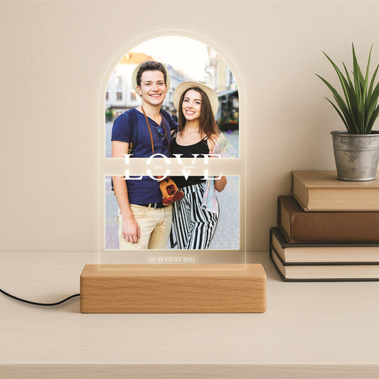 Love Lamp Photo Cut-out