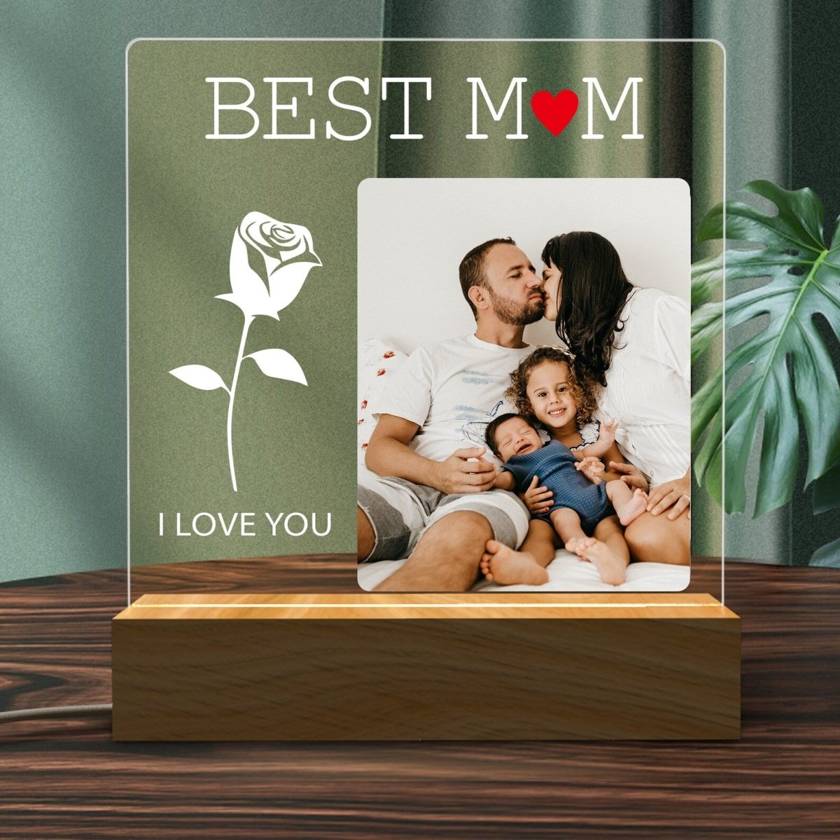 Best Mom Lamp - The MB Prints Best Mom Lamp