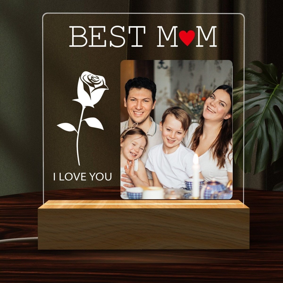 Best Mom Lamp - The MB Prints Best Mom Lamp