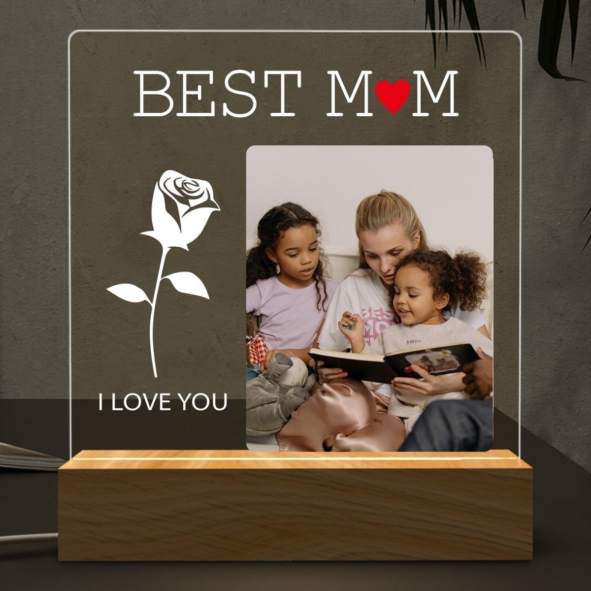 Best Mom Lamp - The MB Prints Best Mom Lamp