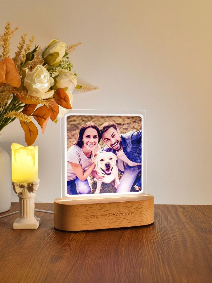 Custom 3D LED Photo Lamp Printed - The MB Prints Custom 3D LED Photo Lamp Printed