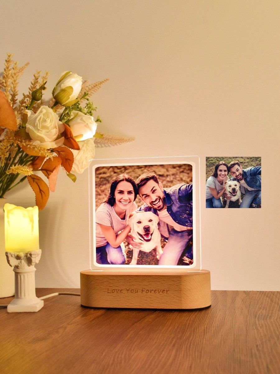 Custom 3D LED Photo Lamp Printed - The MB Prints Custom 3D LED Photo Lamp Printed
