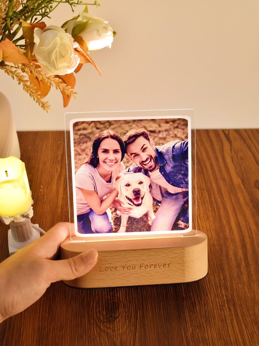 Custom 3D LED Photo Lamp Printed - The MB Prints Custom 3D LED Photo Lamp Printed