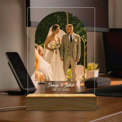 Custom Wedding Couple Lamp - The MB Prints Custom Wedding Couple Lamp