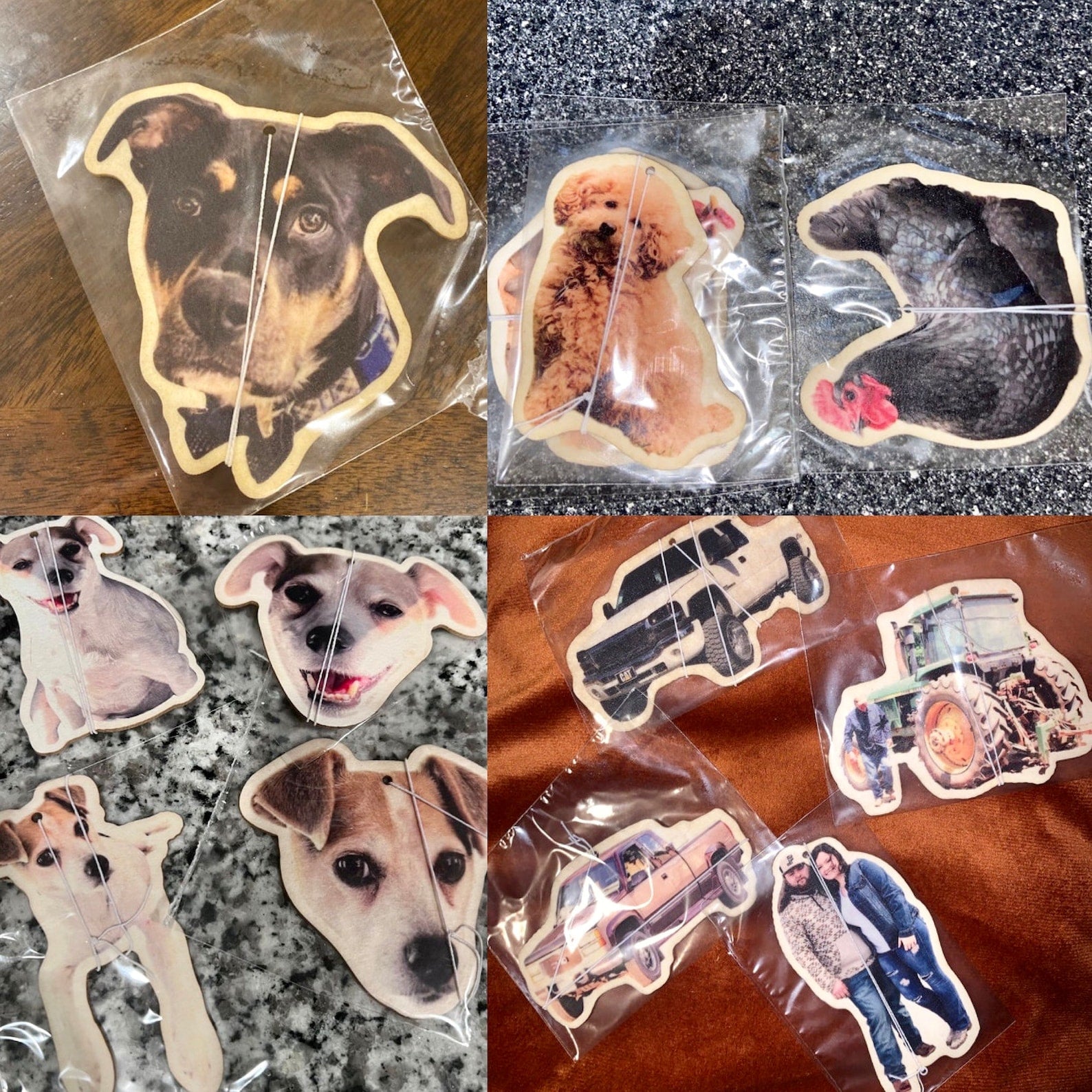 Custom Photo Car Pet Hanger