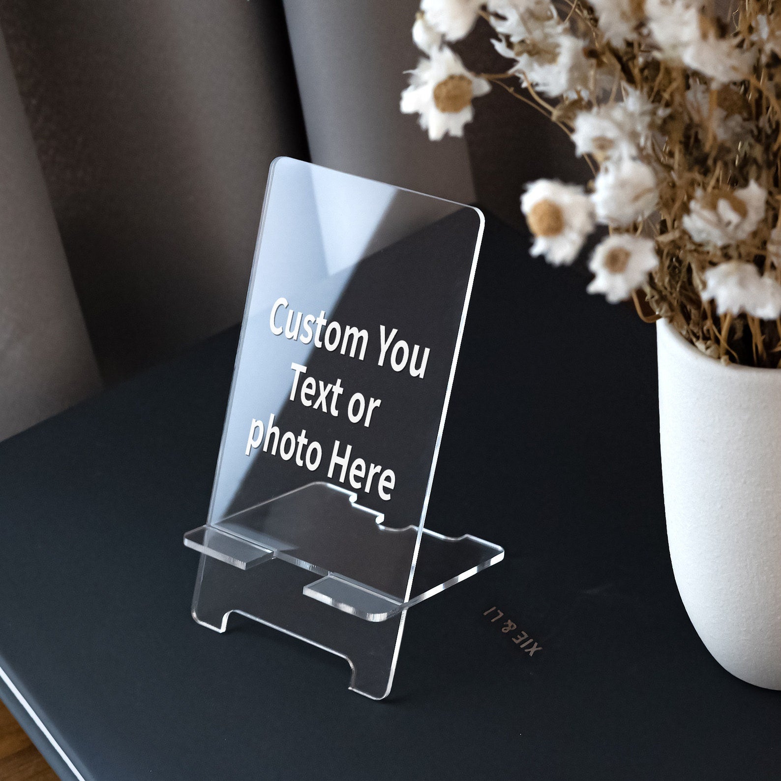 Personalized Desktop Anti-slip Acrylic Phone Holder