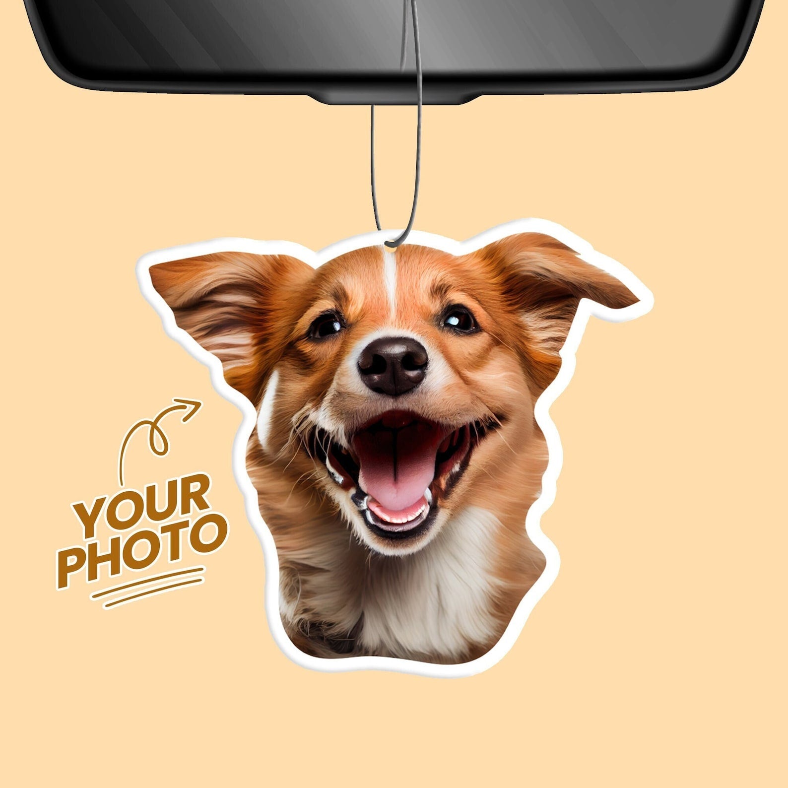 Custom Photo Car Pet Hanger