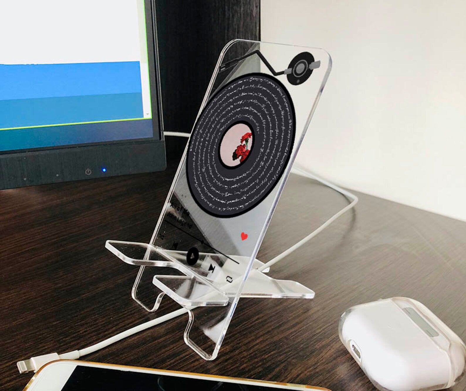 Personalized Song Custom Phone Stand