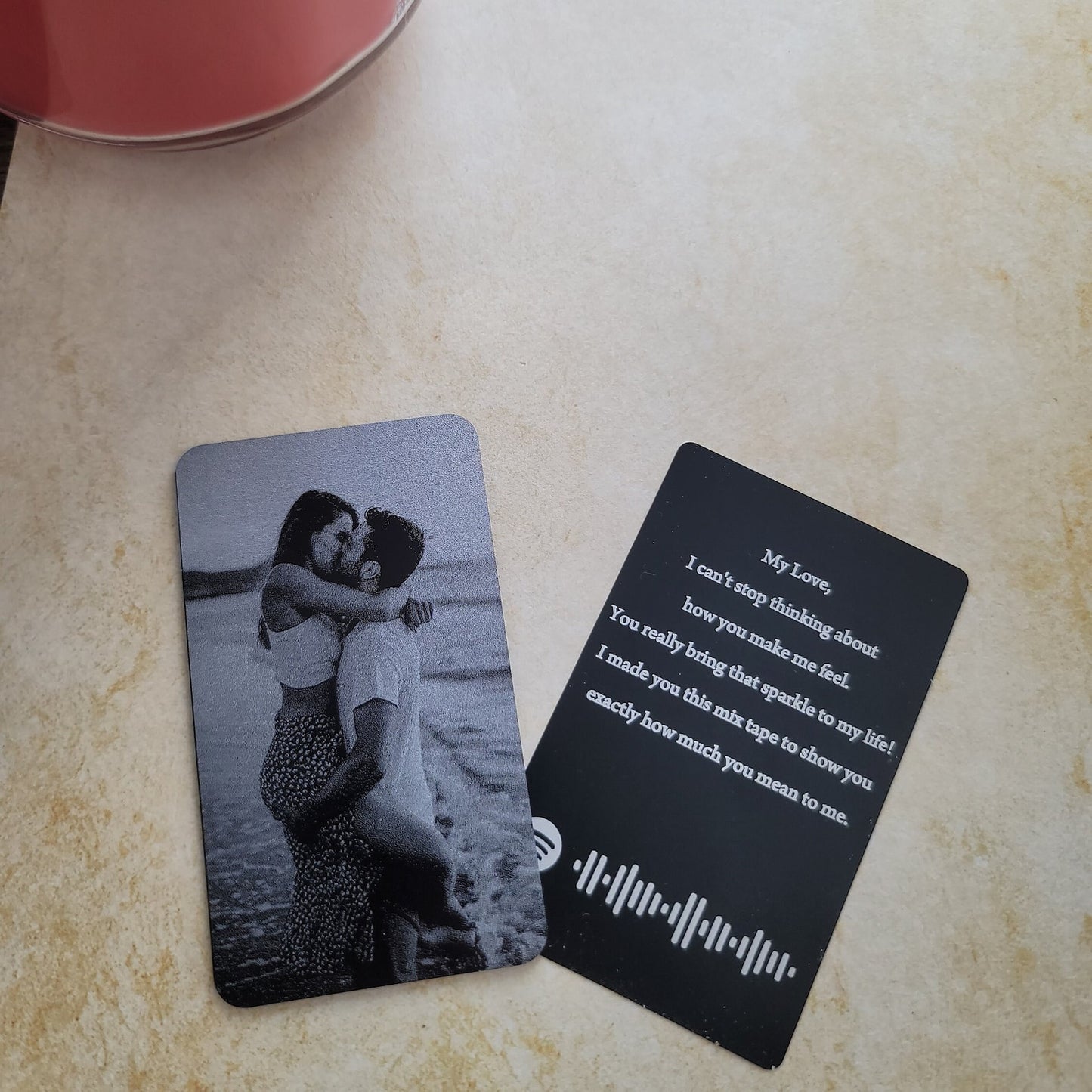 Personalized Wallet Card