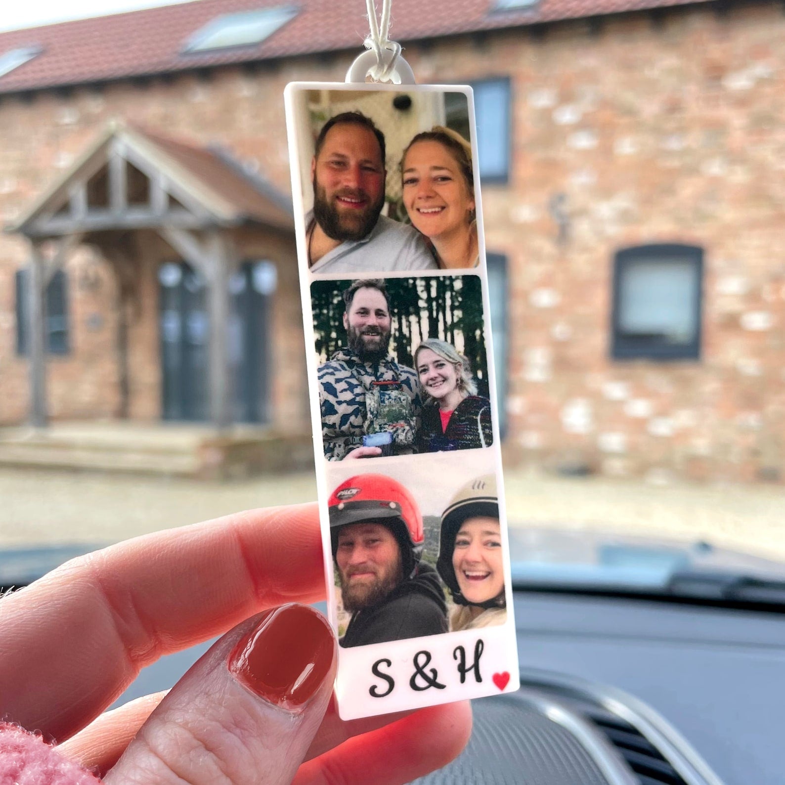 Hanging Photo Strip with Text