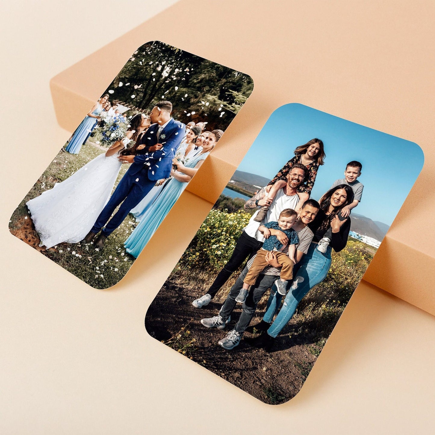Double Side Photo Printed Wallet Cards