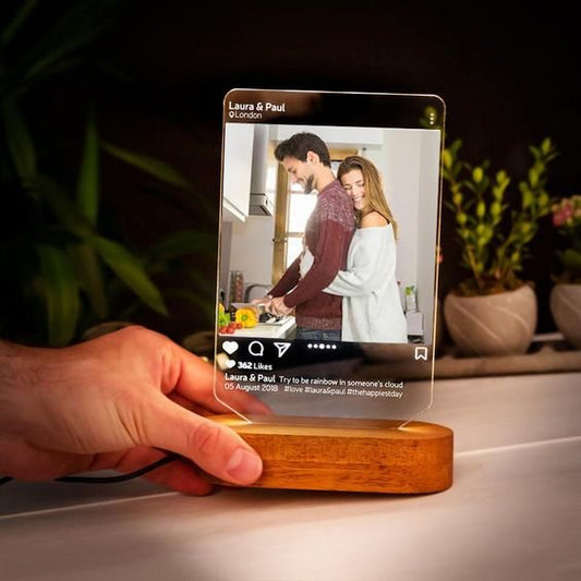 Instagram Lamp / Uv Printed Instagram Lamp - The MB Prints Instagram Lamp / Uv Printed Instagram Lamp